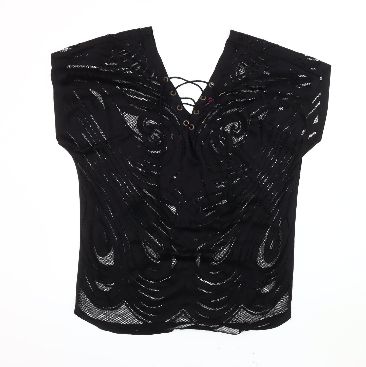 Womens UK Size M River Island Black  Blouse
