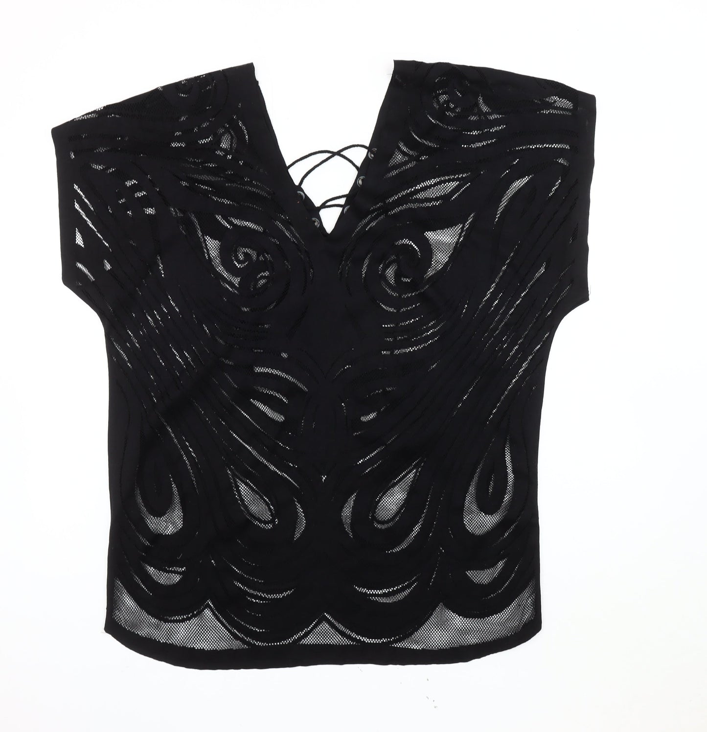 Womens UK Size M River Island Black  Blouse