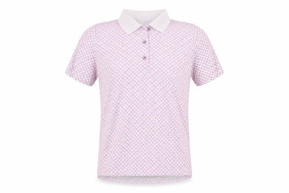 One Up Golf Men's Multicoloured Polo Shirt S