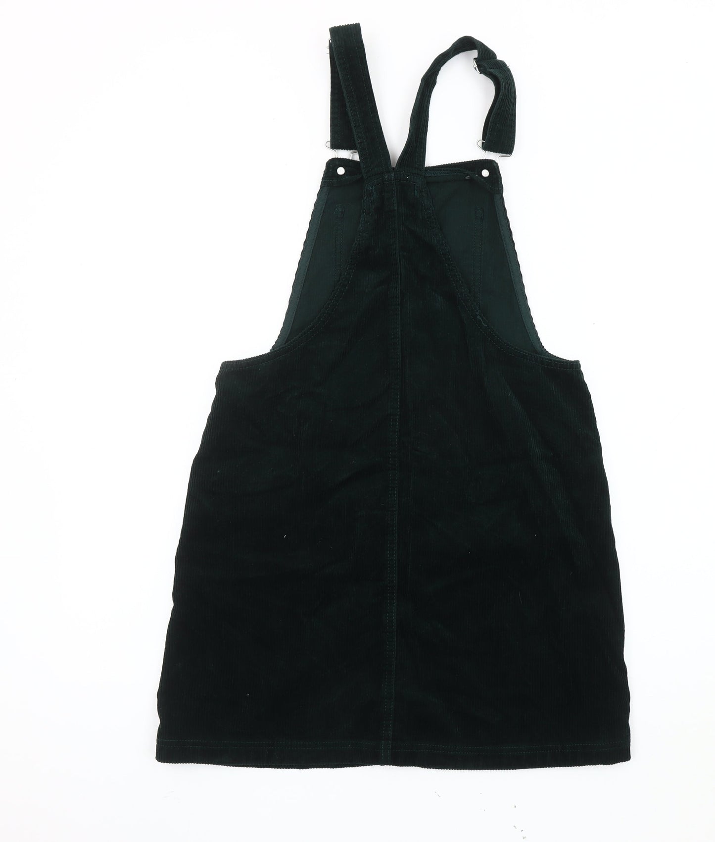 Casual Collection Black Corduroy Pinafore Dress