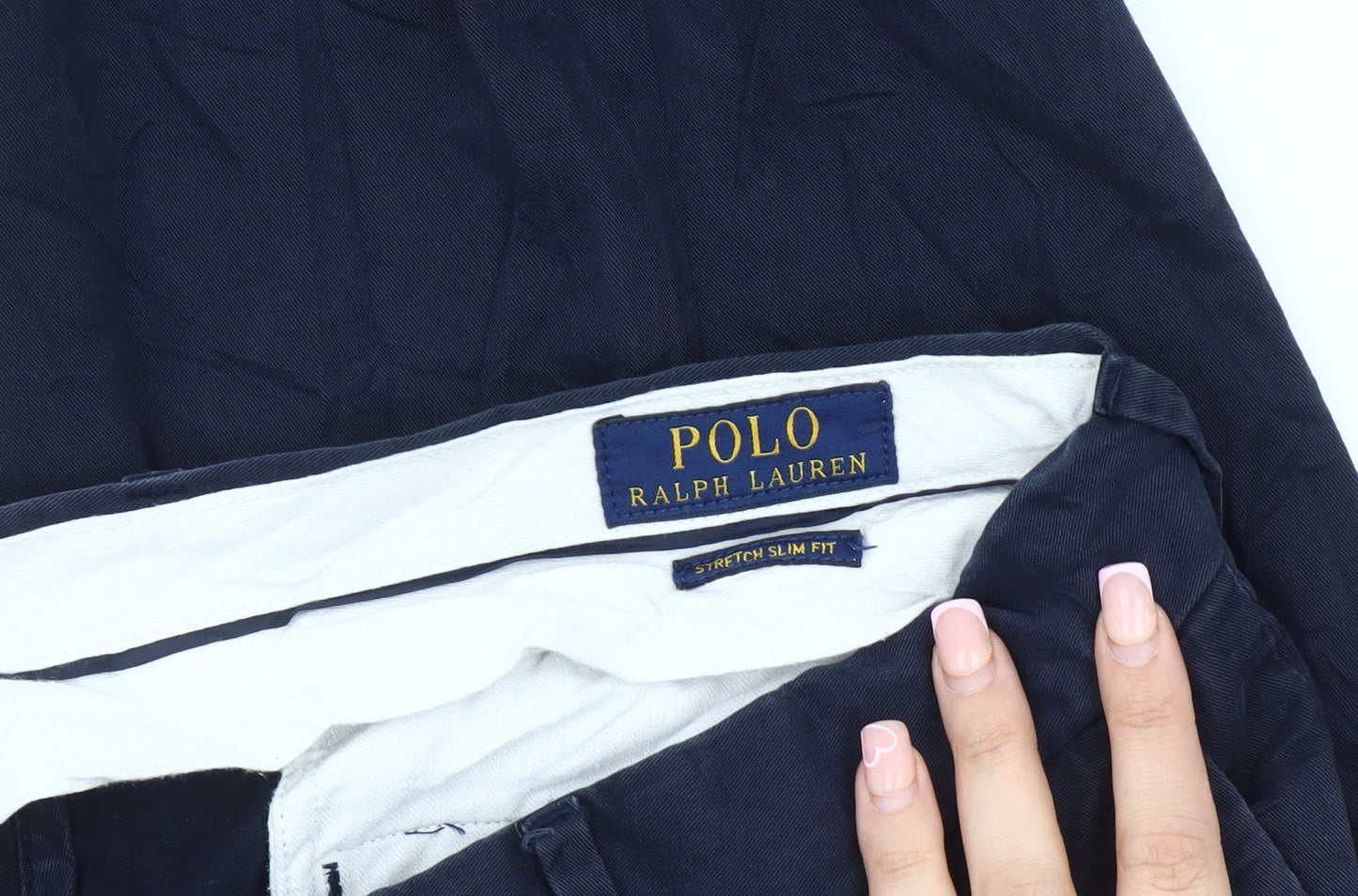 Polo Ralph Lauren Men's Blue Chino Slim Trousers