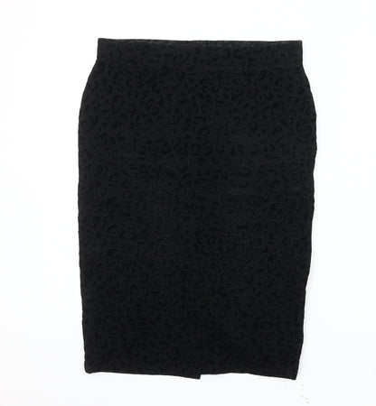 Marks and Spencer Women's Black Pencil Skirt, Size 14