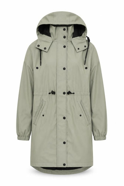 Mens UK Size XS F&F Green Parka Coat
