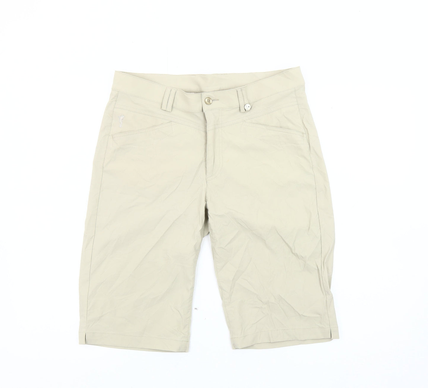 Golfino Beige Chino Shorts Unisex Size 40 New