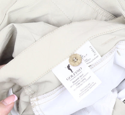 Golfino Beige Chino Shorts Unisex Size 40 New