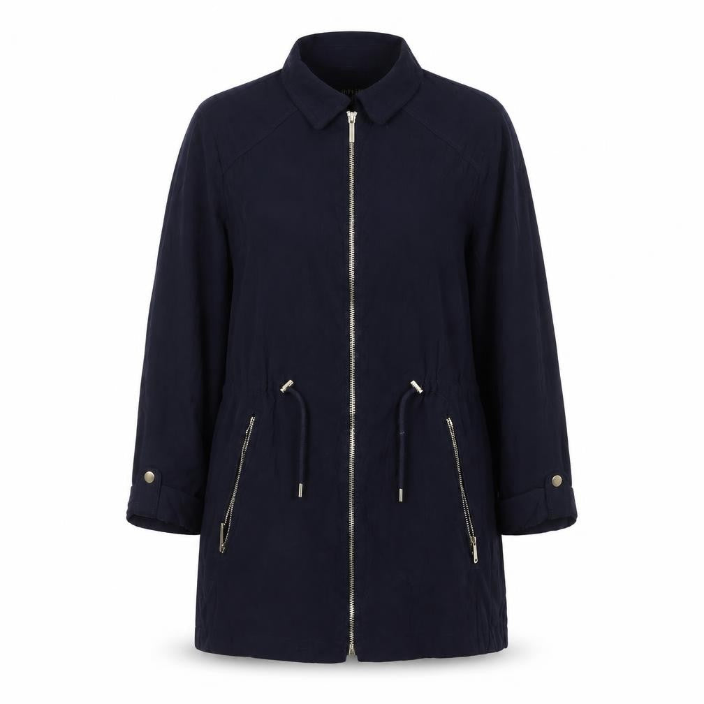 Womens UK Size M Zara Blue Basic Jacket