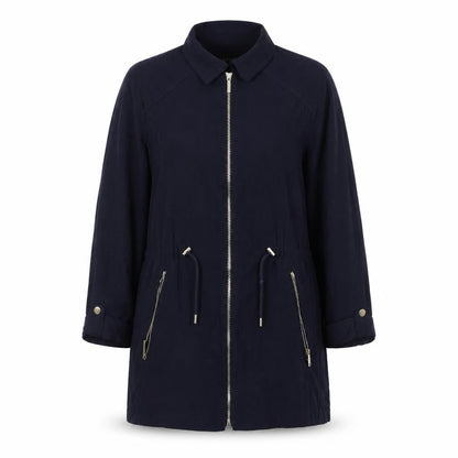 Womens UK Size M Zara Blue Basic Jacket