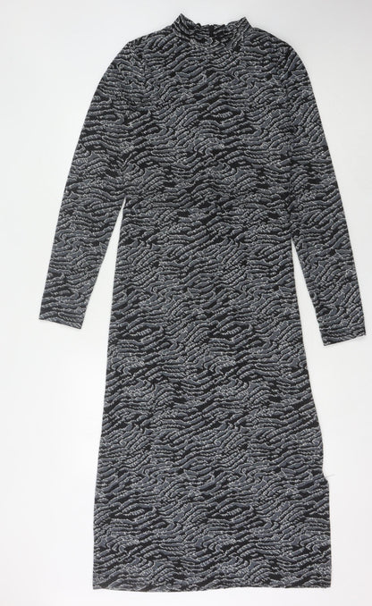 Marks and Spencer Women's Black Midi Sheath Dress