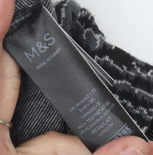 Marks and Spencer Women's Black Midi Sheath Dress