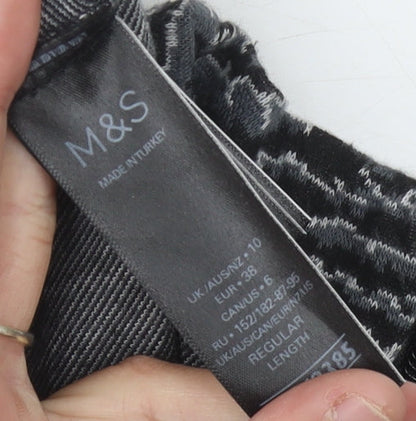 Marks and Spencer Women's Black Midi Sheath Dress