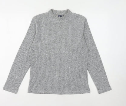 Womens UK Size 10 DASH Grey Pullover Jumper