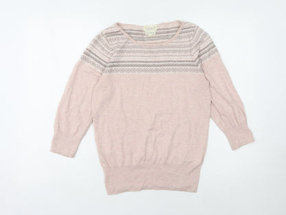 Womens UK Size 10 NEXT Pink Pullover Jumper
