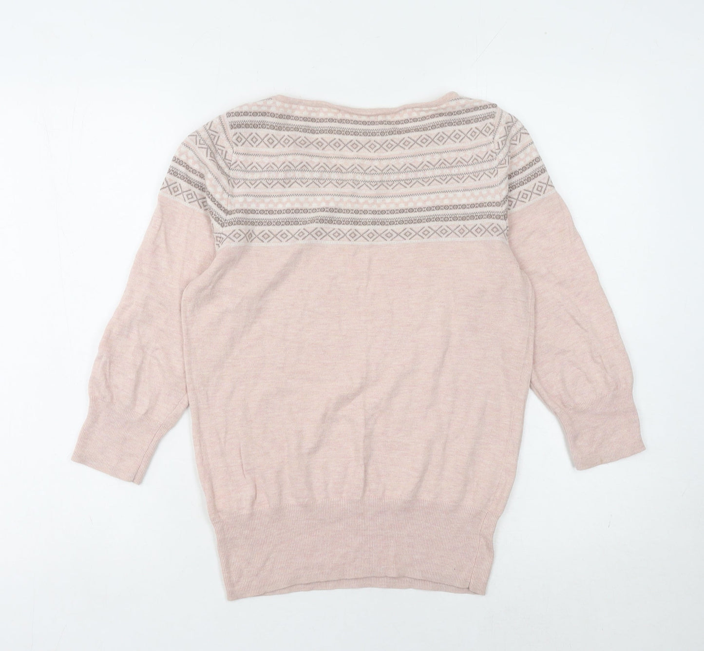 Womens UK Size 10 NEXT Pink Pullover Jumper
