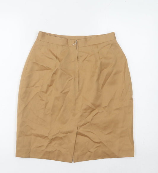 Eligoz Women's Beige Pencil Skirt Size 10