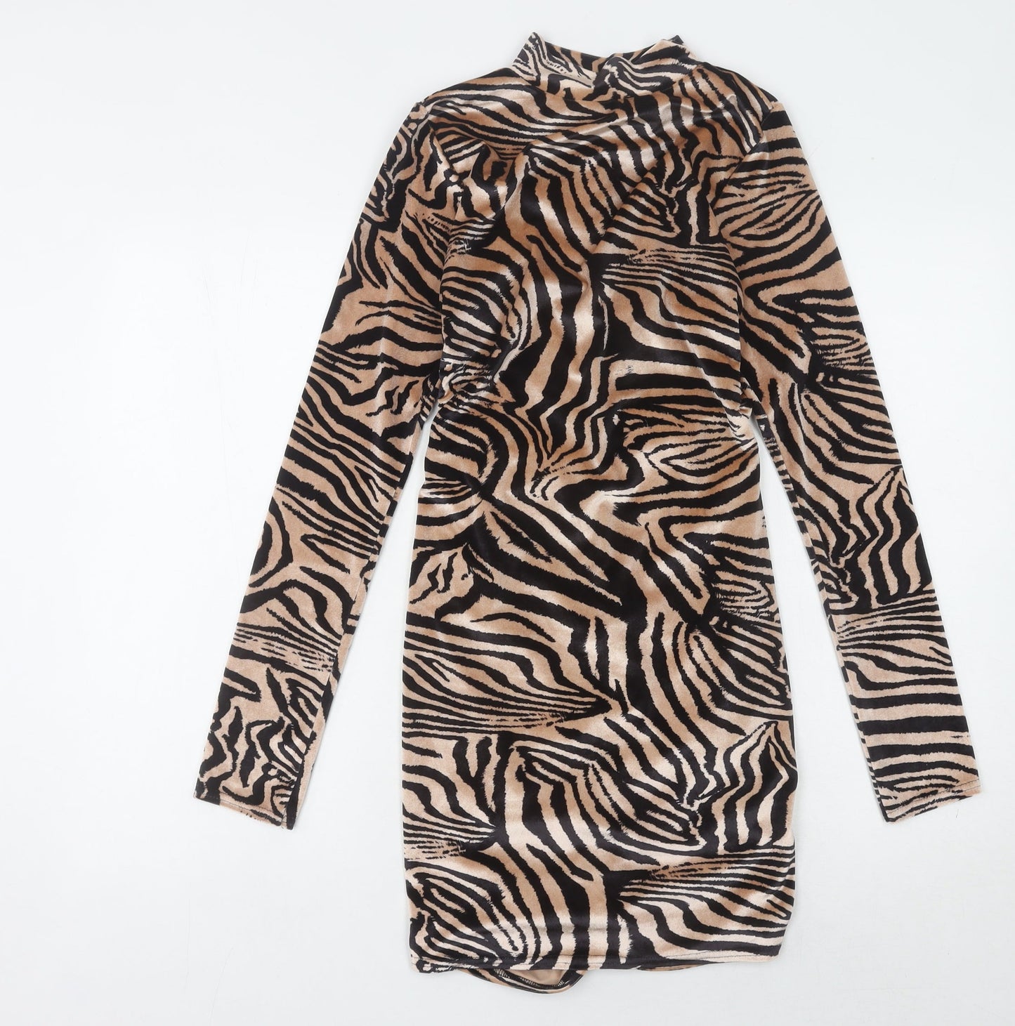 PrettyLittleThing Women's Multicoloured Bodycon Dress, Size 8