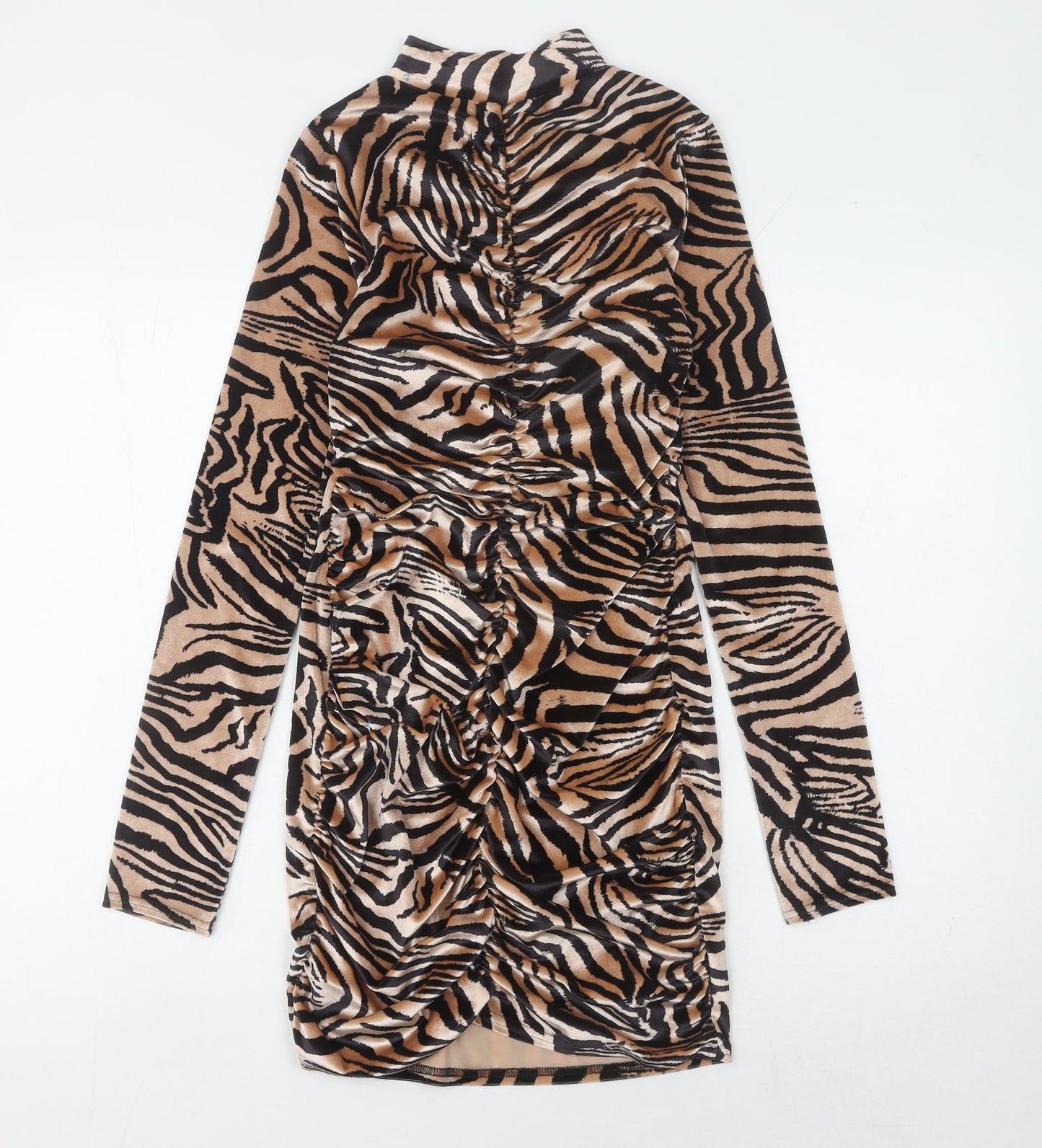 PrettyLittleThing Women's Multicoloured Bodycon Dress, Size 8