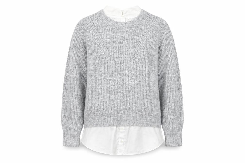 Womens UK Size M NEXT Grey Pullover Jumper