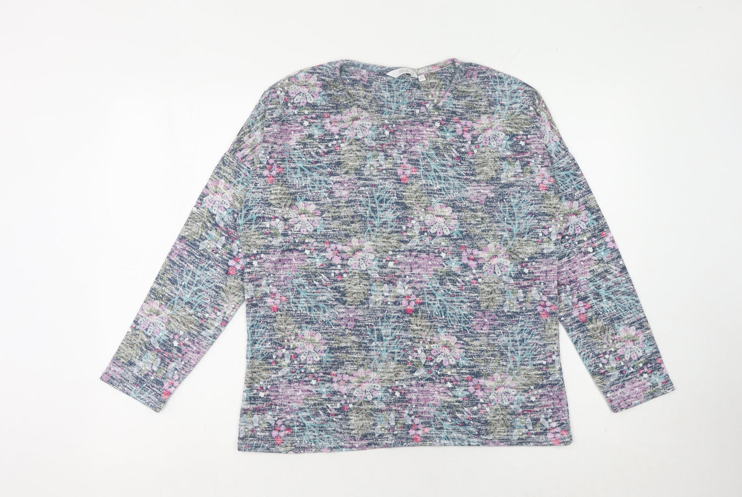Womens UK Size 10 Isle Multicoloured Pullover Jumper