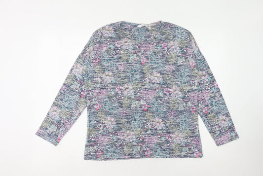 Womens UK Size 10 Isle Multicoloured Pullover Jumper
