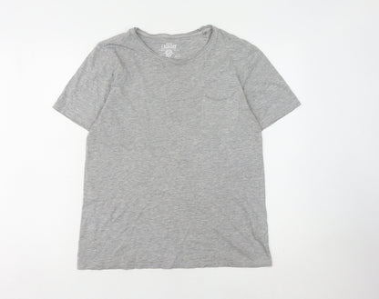 Tokyo Laundry Men's Grey Crew Neck T-Shirt, Size S