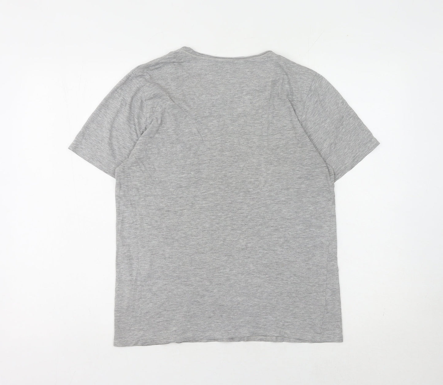 Tokyo Laundry Men's Grey Crew Neck T-Shirt, Size S