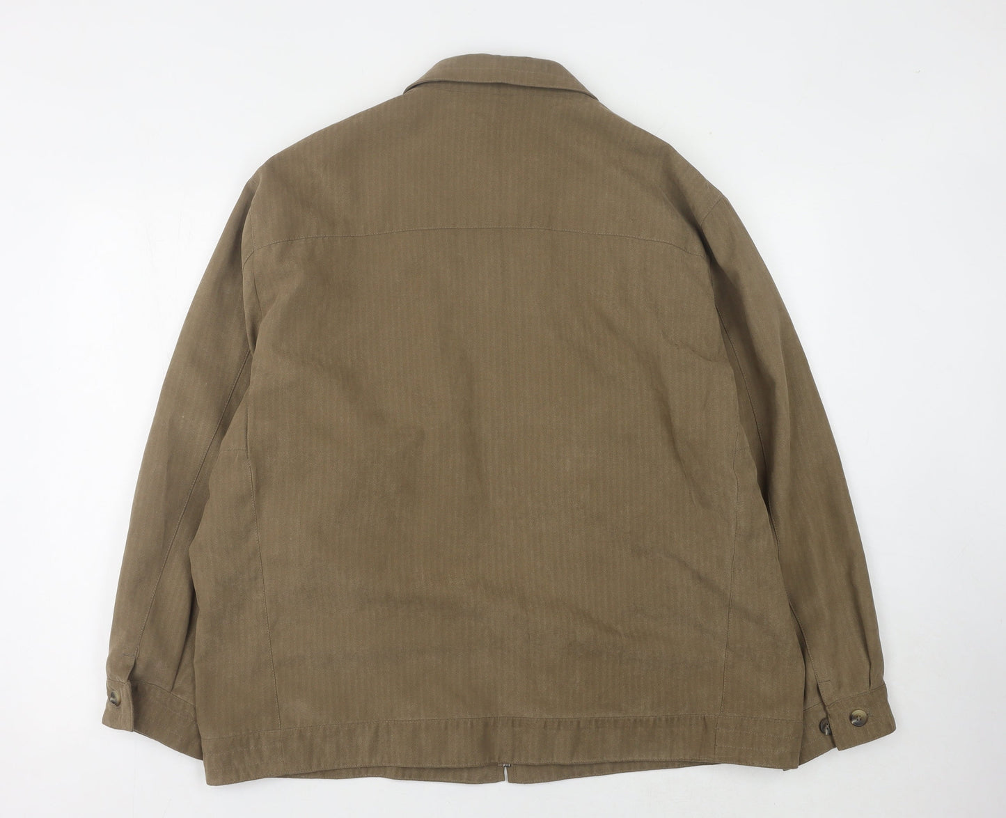 Mens UK Size XL Marks and Spencer Brown Basic Jacket