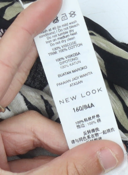 Womens UK Size 8 New Look Multicoloured Kimono Kimono