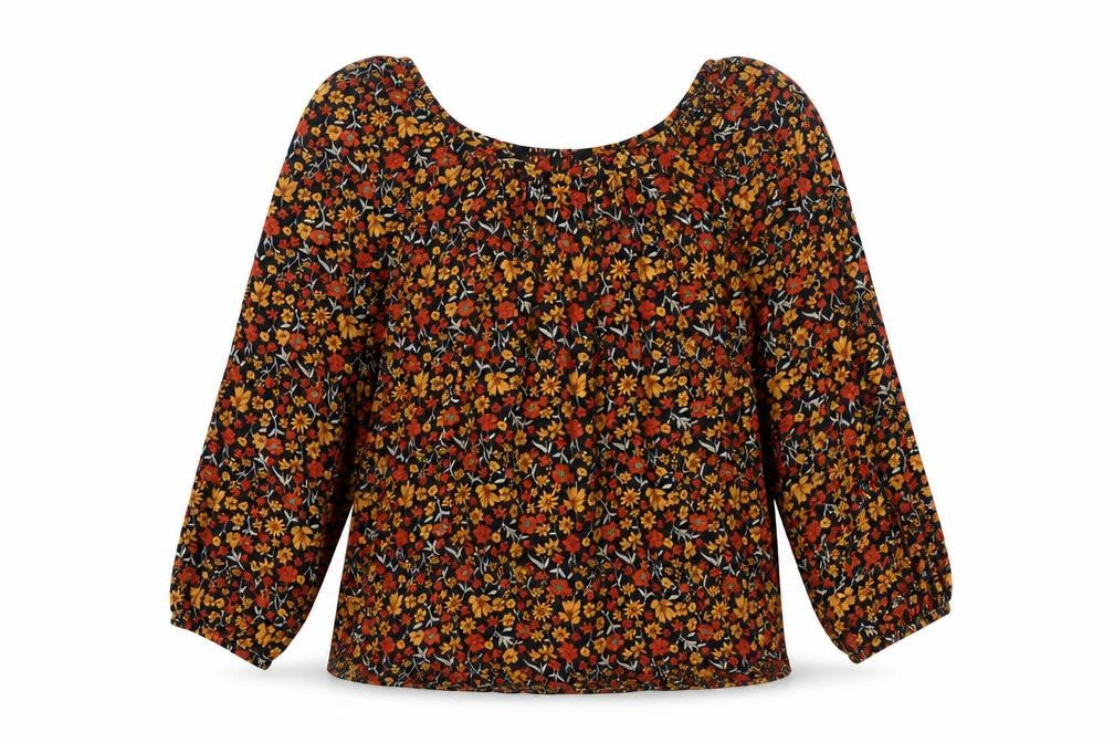 Womens UK Size 8 Peacocks Multicoloured  Blouse