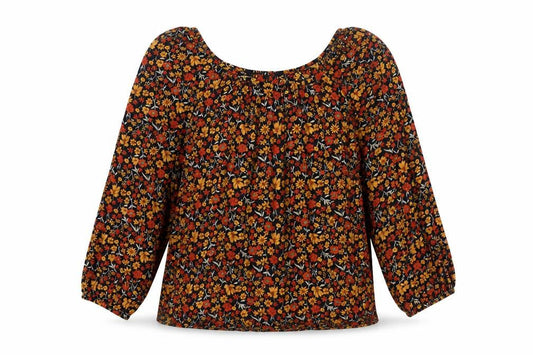Womens UK Size 8 Peacocks Multicoloured  Blouse
