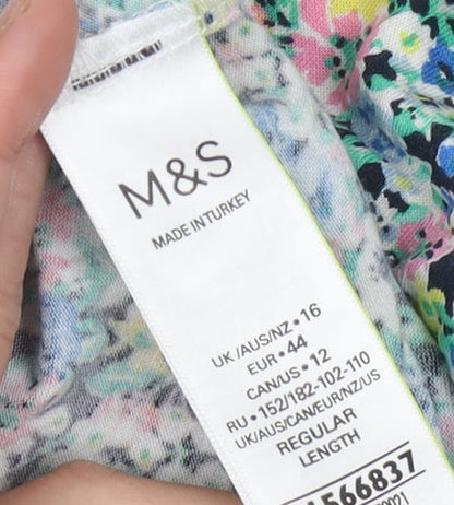 Marks and Spencer Women’s Floral A-Line Midi Dress