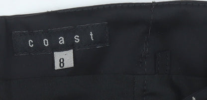 Coast Women's Size 8 Black Strapless Formal Gown