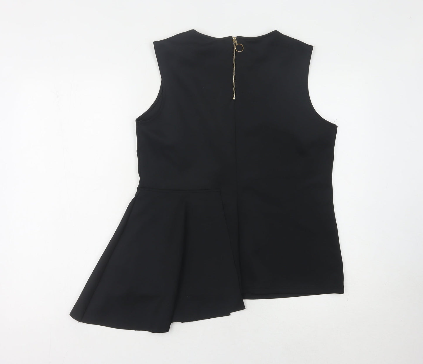 Womens UK Size 12 Marks and Spencer Black Basic Blouse