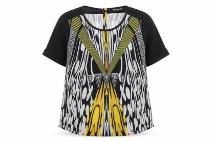 Womens UK Size 8 BiBA Multicoloured Basic Blouse