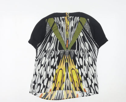 Womens UK Size 8 BiBA Multicoloured Basic Blouse