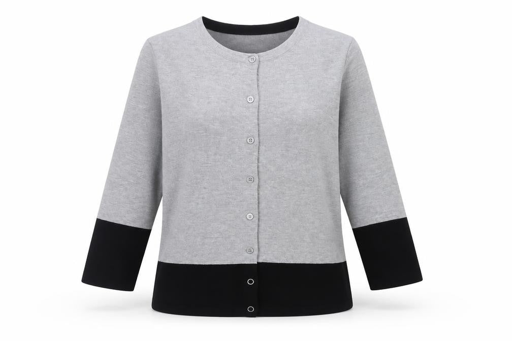 Womens UK Size 12 M&Co Grey Cardigan Jumper