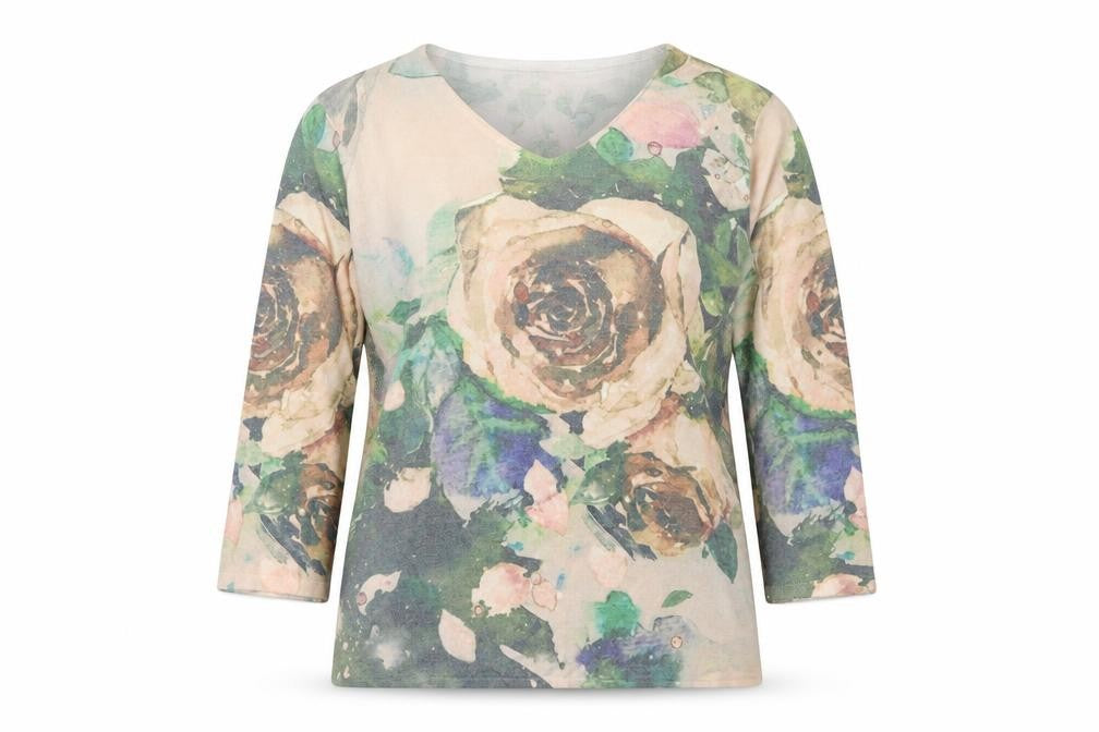 Womens UK Size M Casamia Multicoloured Pullover Jumper