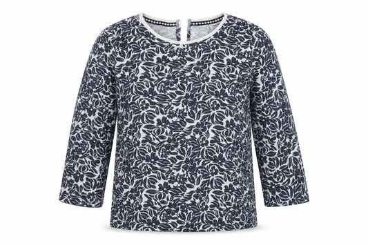 Front view of Nocozo Women's Multicoloured Floral jumper