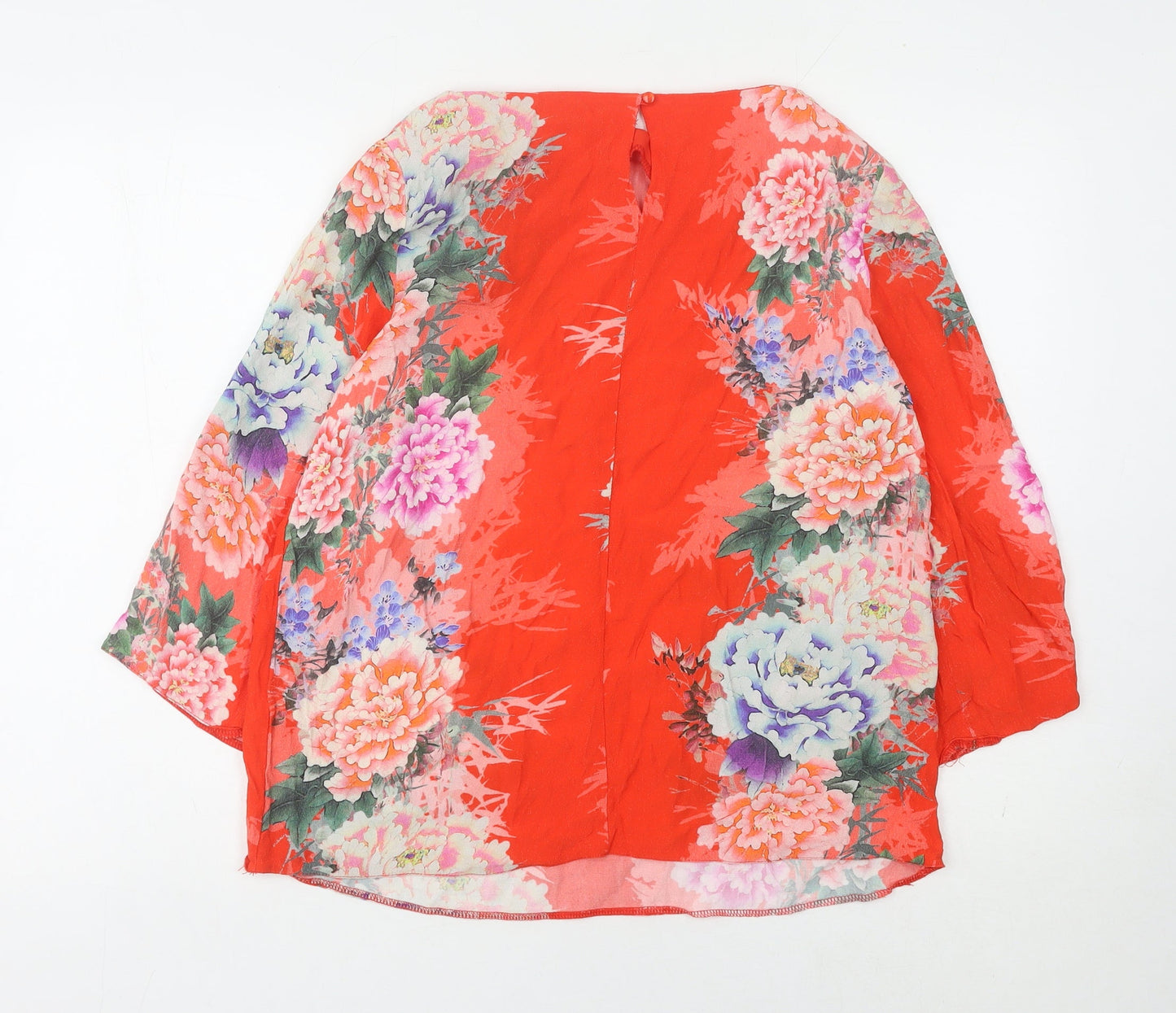 Womens UK Size 14 Wallis Multicoloured Tunic Blouse