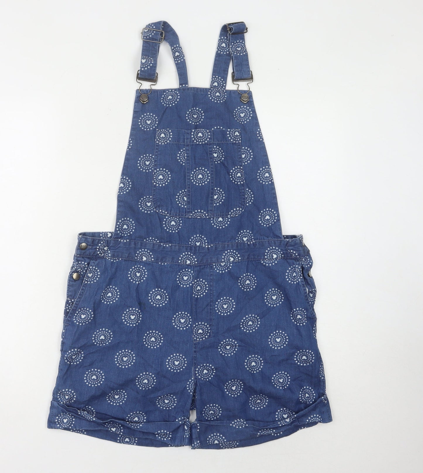 Disneyland Paris Dungaree Playsuit, Women, Blue, Size 4