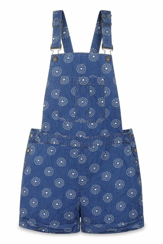 Disneyland Paris Dungaree Playsuit, Women, Blue, Size 4