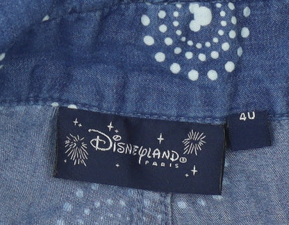 Disneyland Paris Dungaree Playsuit, Women, Blue, Size 4
