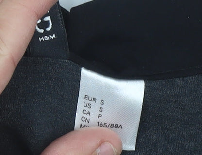 Womens UK Size Small H&M Black Kimono