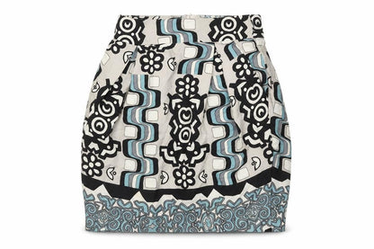 Front view of By Malene Birger Women's Multicoloured Tulip Skirt, size 8