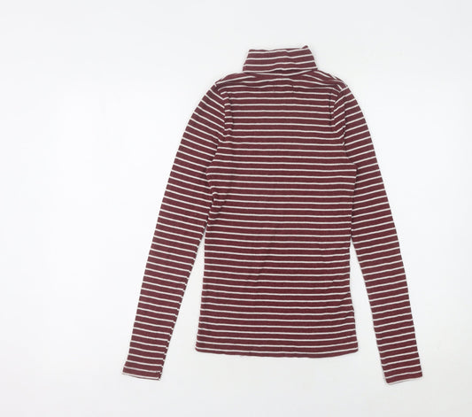 Womens UK Size S Hollister Red Pullover Jumper
