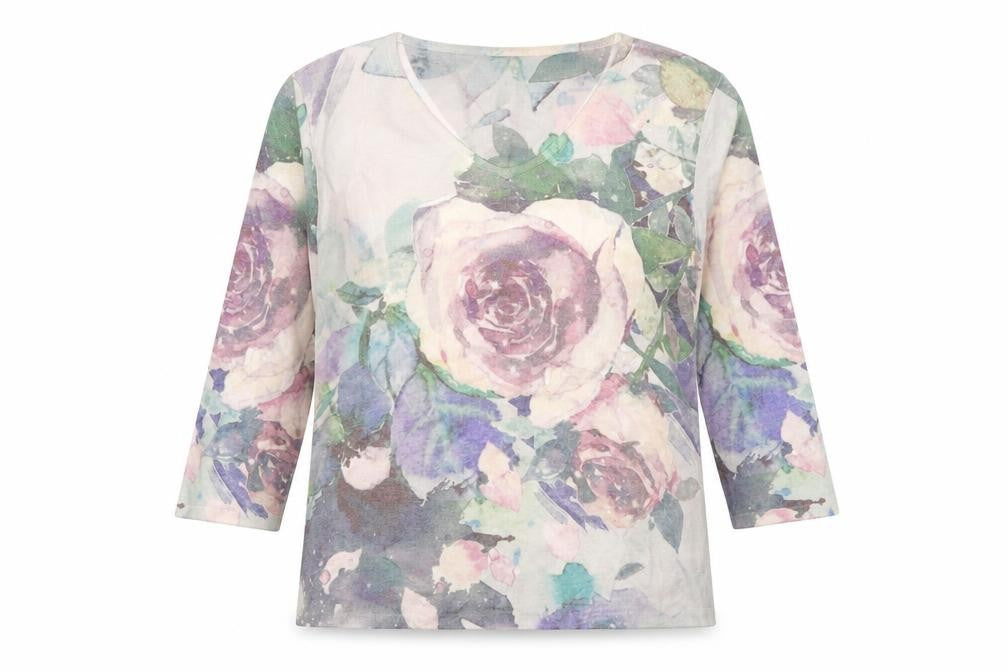 Womens UK Size M CASAMIA Multicoloured Pullover Jumper