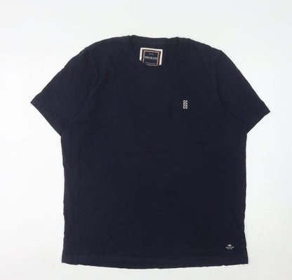 SoulCal & Co Men's Blue L Crew Neck T-Shirt