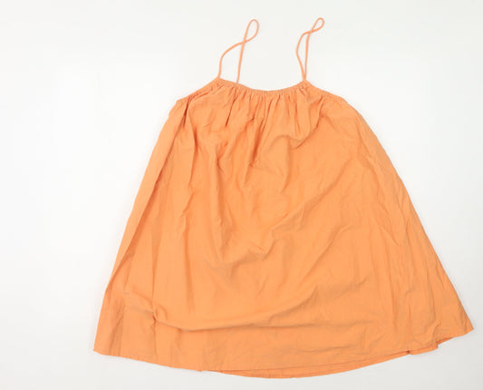 Missguided Orange Women's Slip Dress Size 10