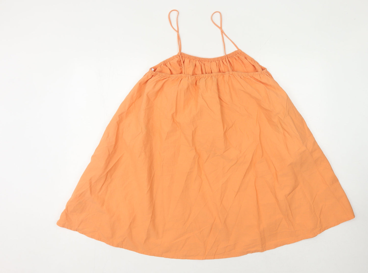 Missguided Orange Women's Slip Dress Size 10