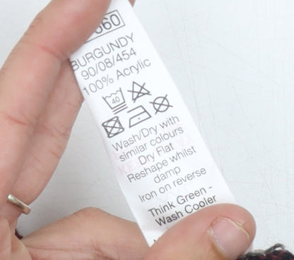 M&Co Men's Multicoloured Striped Pullover Jumper 2XL