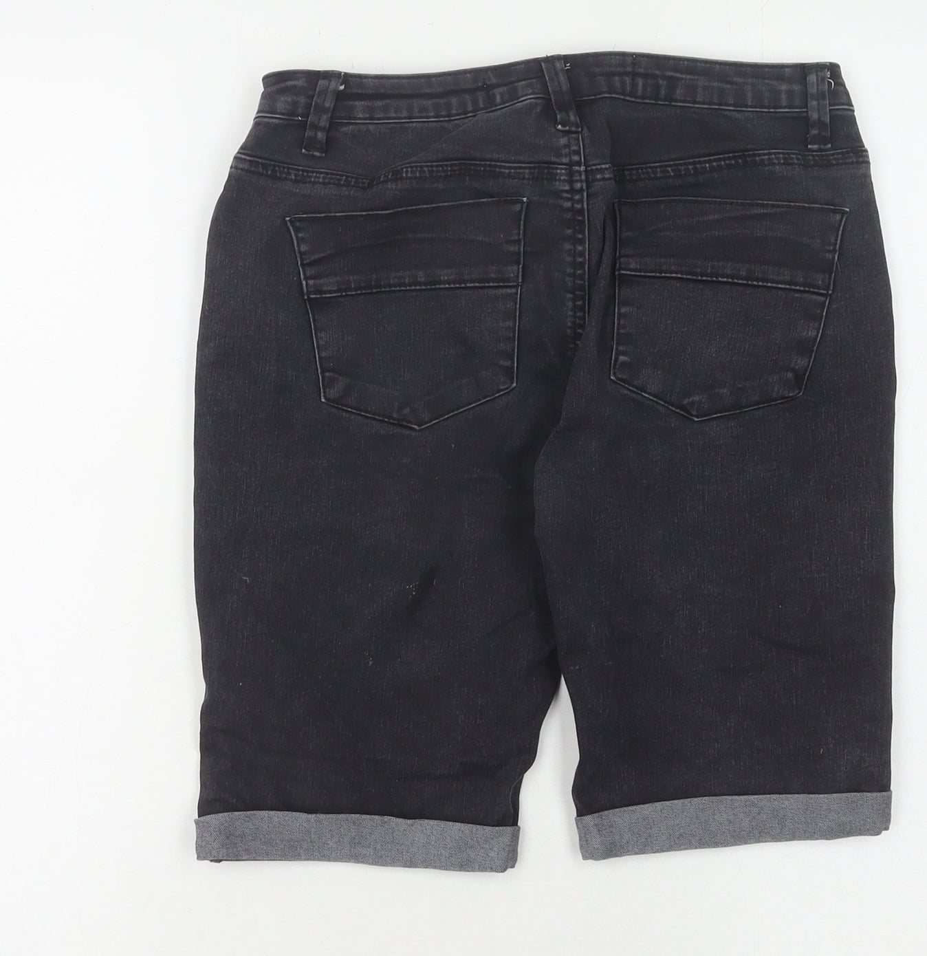 Denim Co Women's Black Bermuda Shorts Size 10